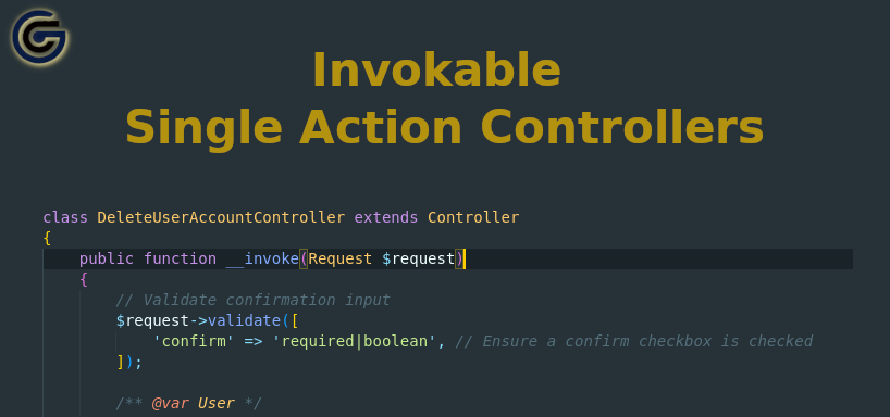 Laravel Invokable Controller
